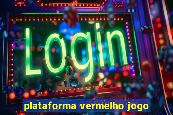 plataforma vermelho jogo